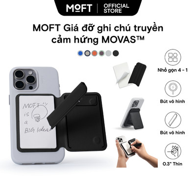 Moft Snap Flow Notepad Đế điện thoại MOVASTM - Tương thích từ tính