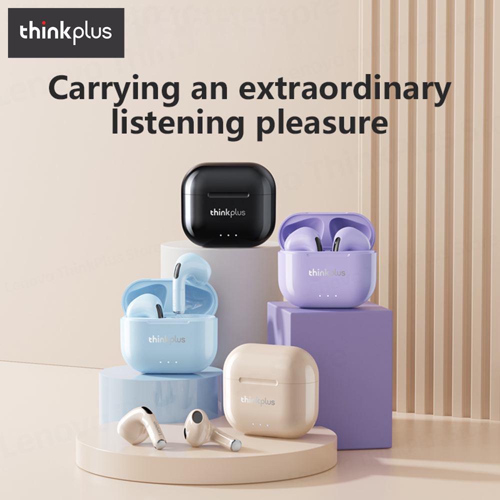 Tai nghe Bluetooth Lenovo LP40 Tai nghe không dây Tai nghe điều khiển cảm ứng Tai nghe nhét tai thể thao chống nước có micrô | BigBuy360 - bigbuy360.vn