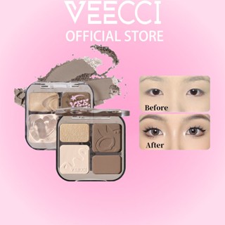 VEECCI Bảng Phấn Bắt Sáng Và Tạo Khối Tự Nhiên Lâu Trôi Chống Nước  (8g)