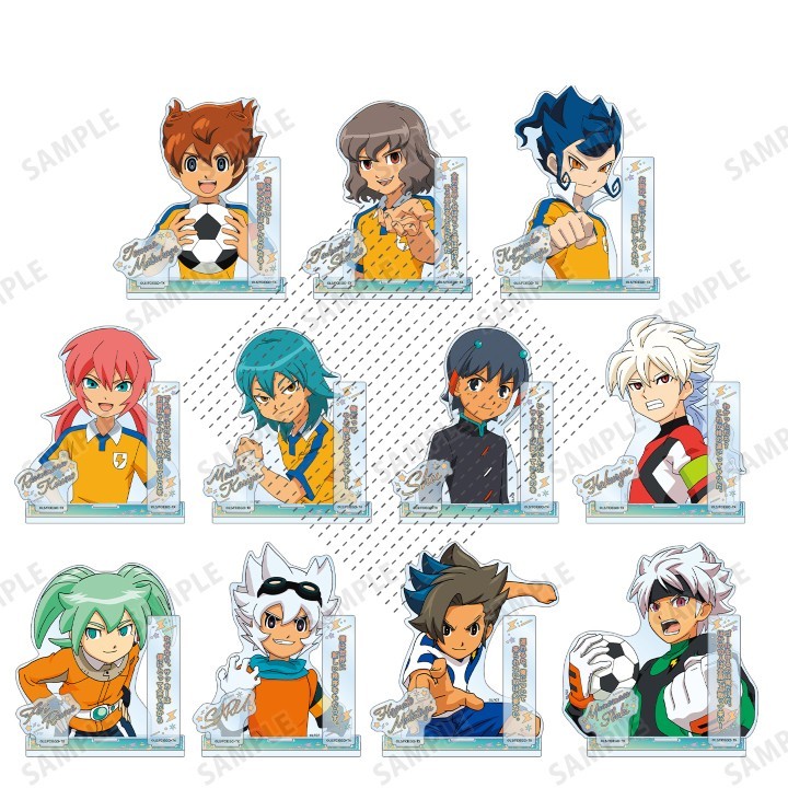 Đế Acrylic Inazuma Eleven - Mamoru Endou Shuuya Gouenji Ryuugo Someoka Anime Hình Sưu Tập