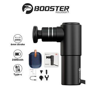  Máy Massage Cầm Tay Booster MINI Súng Massage Cơ Sâu Rung Giảm Đau Máy Mát Xa 4 Tốc Độ 2500mAh Thư Giãn Cơ Fascia Gun 