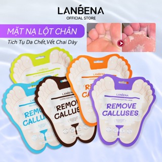 Mặt Nạ Chân Lanbena Dạng Lột Tẩy Tế Bào Chết Chăm Sóc Chống Nứt Nẻ/Mặt Nạ Tay Dưỡng Sáng Làm mềm Cấp ẩm Hiệu Quả  ủ da chân