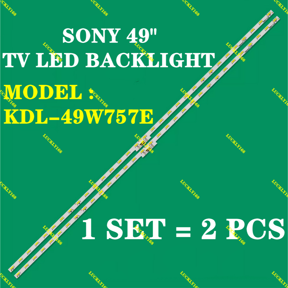 49 "(LAMPU TV) KDL-49W757E SONY 49 INCH LED BACKLIGHT KDL-49W757 pxc9" (LAMPU)