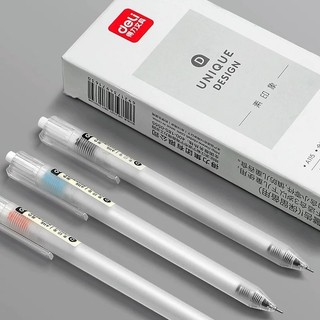Bút Gel Deli 0.38mm - Mực Đen Siêu Mịn - Văn Phòng & Học Sinh