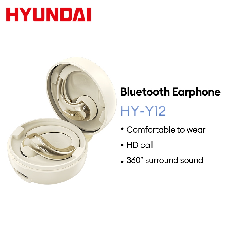 Tai nghe không dây HYUNDAI HY-Y12 Tai nghe Bluetooth thể thao IPX5 Cảm ứng thông minh chống nước Blu