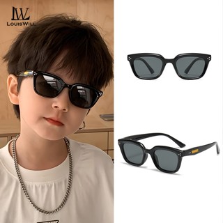 LouisWill Thời Trang Trẻ Em Kính Mát Phân Cực Kính Mát Khung Vuông Kính Mát UV400 Kính Mát Du Lịch Đi Xe Đạp Đi Bộ Đường Dài Đi Xe Đạp Kính Chạy Bộ