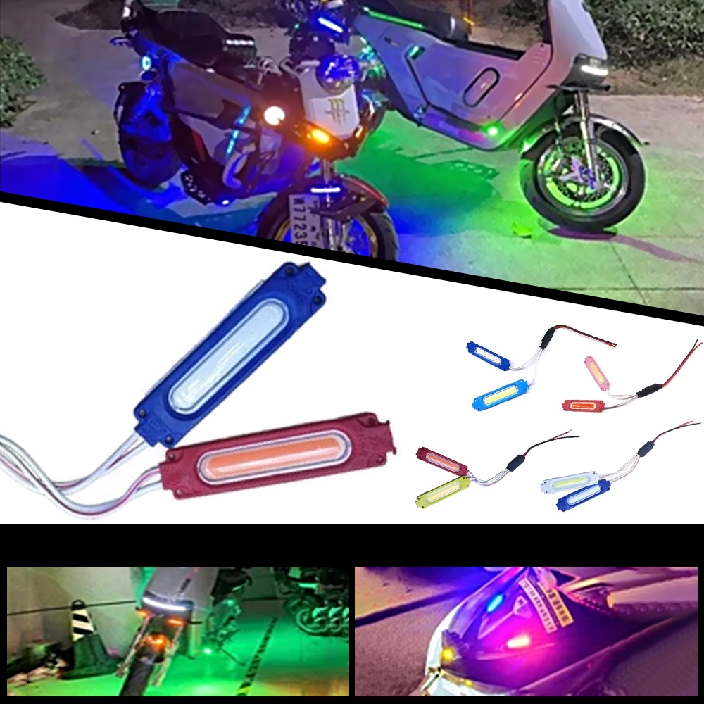 DC12V 24V Flasher Bóng Đèn Blinker Đèn Cảnh Báo LED Cho Xe Máy Xe Điện Xe Tải Chống Nước Mô Đun LED Nhiều Màu Nhấp Nháy Phụ Kiện Xe Hơi
