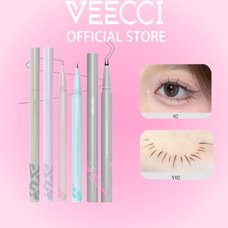  VEECCI Bút Kẻ Mắt Và bút kẻ sợi mi dưới Dạng Lỏng Chống Thấm Nước Không Nhòe  0.01mm 0.005mm  
