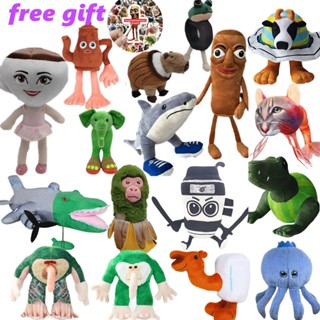 Tung Tung Tung Saur & Tralalero Tralalala & Lirili Larlla Dadadadas Búp bê sang trọng Ý Brainrot Plushie Đồ chơi nhồi bông dành cho trẻ em Quà tặng sinh nhật