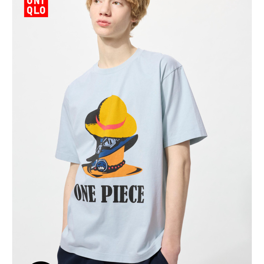 Quần áo nam nữ Uniqlo Cặp đôi UT ONE PIECE ARCHIVE Áo thun ngắn tay in hình480691