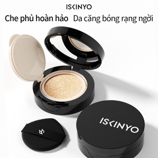 Cushion ISKINYO lâu trôi, kiềm dầu, che khuyết điểm, khoá ẩm, giữ ẩm