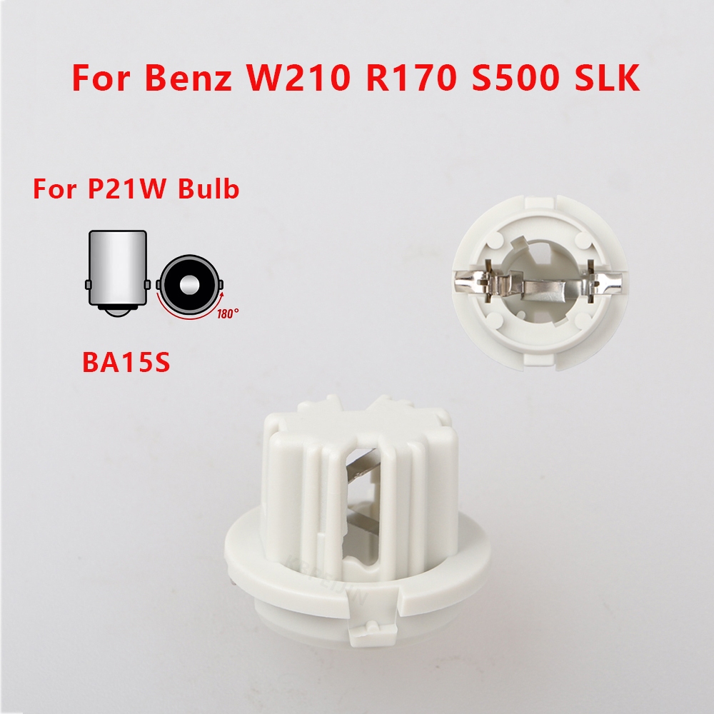 Phụ kiện ổ cắm bóng đèn Mercedes Benz W210 1156 P21W