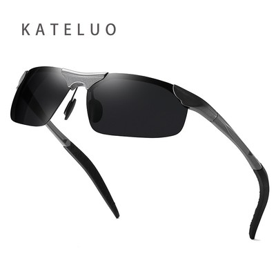 KATLUO Nam Thời Trang Phân Cực Kính Mát UV400 Bảo Vệ Gương Ống Kính Lái Xe Đạp Kính Mắt Z8177