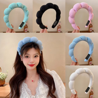 Thời Trang Hàn Quốc Mây Băng Đô Nữ Xốp Cao Mềm Rửa Mặt Tóc Phụ Kiện Tóc