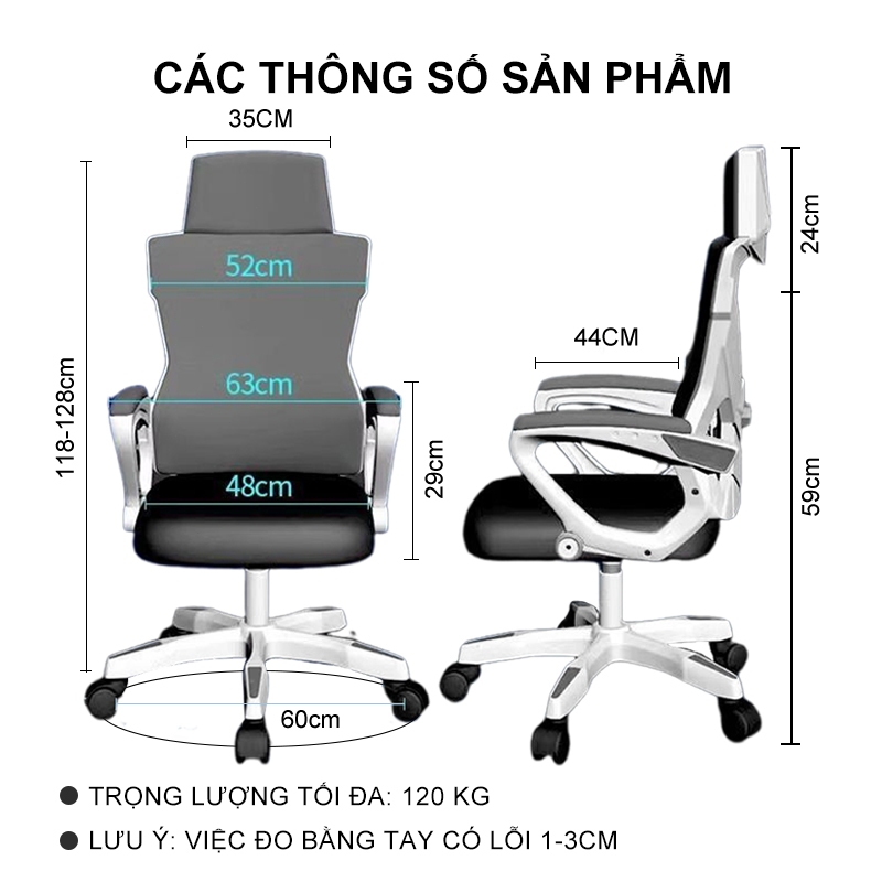 [COD] Ghế văn phòng tiện dụng có tựa chân Ghế máy tính cho ghế để bàn cho bàn học Ghế xoay Ghế điều hành văn phòng Ghế tiện dụng Ghế văn phòng Ghế văn phòng tại nhà | BigBuy360 - bigbuy360.vn