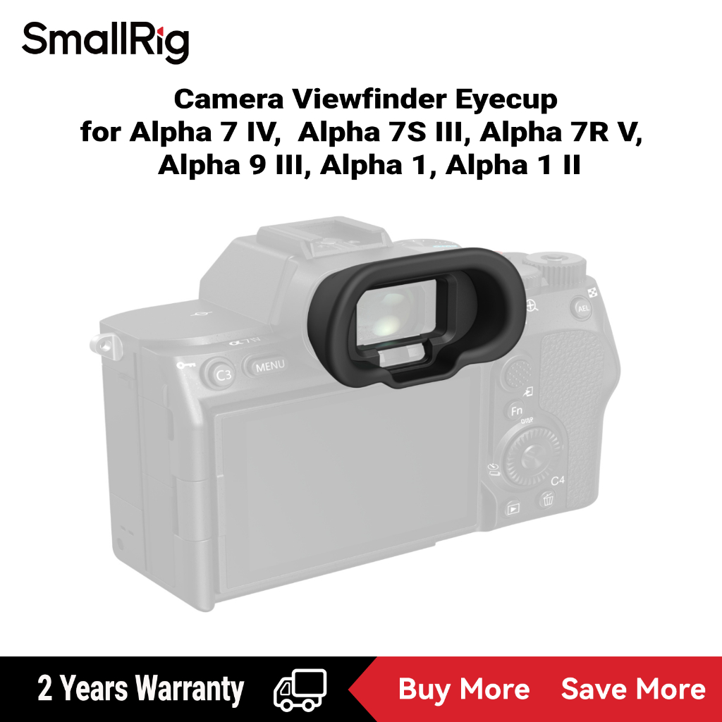 SmallRig Camera Viewfinder Eyecup Cho Máy Ảnh Sony Alpha 1 / Alpha 7 / Alpha 9 Series #5255