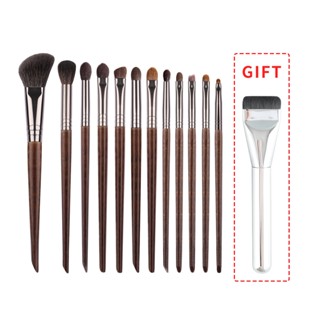   OVW  Bộ Cọ 12 Cây Lông Thật Cho Mặt Má Môi Tiện Dụng Tạo Mịn Và Dễ Chịu Thích Hợp Cho Mỹ Phẩm Trang Điểm OVW Cọ Trang Điểm Cọ Mỹ Phẩm ZH00450  Có quà tặng  