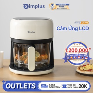  Simplus Nồi Chiên Không Dầu Dung Tích 3.5L Lòng Nồi Thủy Tinh KQZG017 - Bảo Hành 12 Tháng 