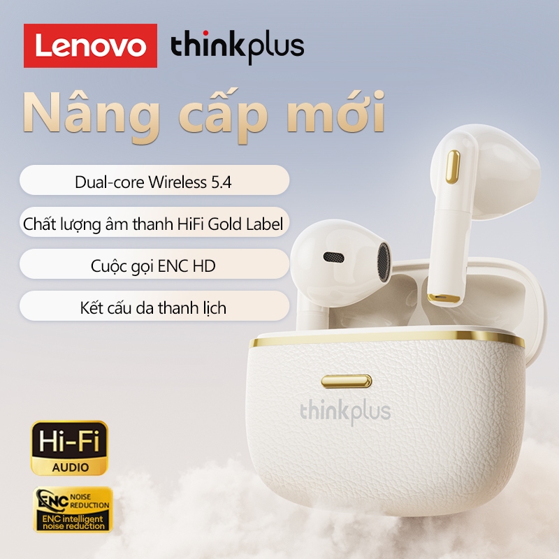 Tai nghe Bluetooth Lenovo LP22 Pro HIFI Stereo Kết cấu có độ trễ thấp Tai nghe không dây Bluetooth5.4 | BigBuy360 - bigbuy360.vn