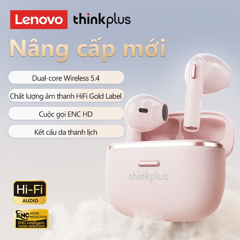 Tai nghe Bluetooth Lenovo LP22 Pro HIFI Stereo Kết cấu có độ trễ thấp Tai nghe không dây Bluetooth5.4 | BigBuy360 - bigbuy360.vn