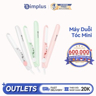 Simplus Máy Duỗi Tóc Mini Duỗi Uốn 2 Trong 1 Tiện Lợi ZFBA004 - Bảo Hành 12 Tháng