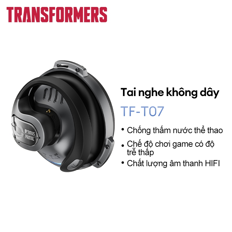Tai Nghe Bluetooth Lneovo Transformers TF-T07 Chất lượng âm thanh HD Chế độ chơi Bluetooth 5.4 | BigBuy360 - bigbuy360.vn