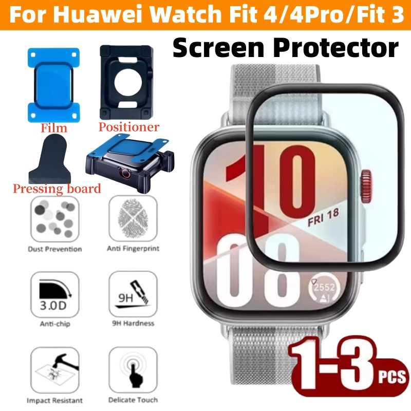 Phim dễ sử dụng cho Huawei Watch Fit 4 4 pro Fit 3 Màn hình Protecor Phim chống sốc chống trầy xước 