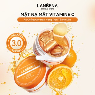 MẶT NẠ MẮT LANBENA VÀNG 7X 24K 4X VITAMIN C TRẺ HÓA VÙNG DA QUANH MẮT LÀM MỜ QUẦNG THÂM MẮT