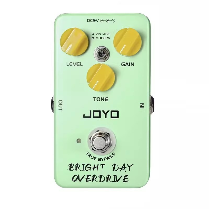 JOYO JF-25 BRIGHT DAY Vintage Blues Overdrive Guitar Effect Pedal True Bypass