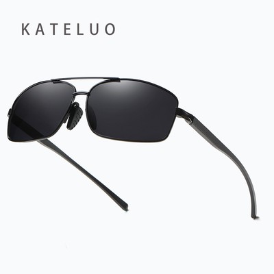 KATLUO Nam Nhôm Magiê Kính Mát Retro Chống Tia UV Ống Kính Photochromic Lái Xe Câu Cá Z2458