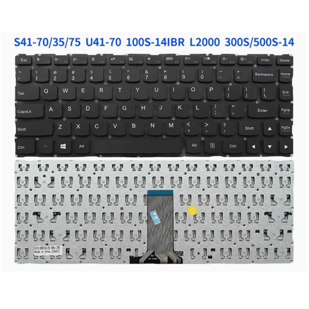 Bố cục SP US cho Lenovo 500S-14 100S-14IBR / 14ISK / U31 300S-14ISK N3060 S41-70 / 35 / 75 500S-14 B