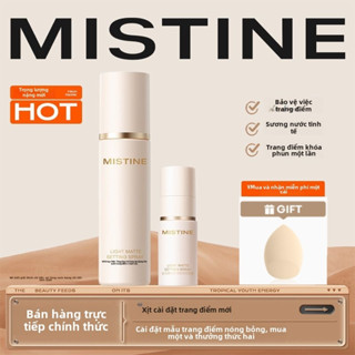 xịt khoá makeup MISTINE xịt khoá nền 100ml/30ml Hiệu quả lì mịn