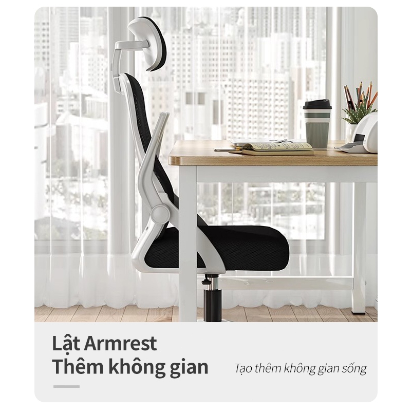 BRTHORY Ghế văn phòng Ghế máy tính có tay tựa Ghế tiện dụng Ghế chơi game lưng cao Nâng xoay có thể điều chỉnh tại nhà Văn phòng Tiết kiệm không gian Ghế học | BigBuy360 - bigbuy360.vn