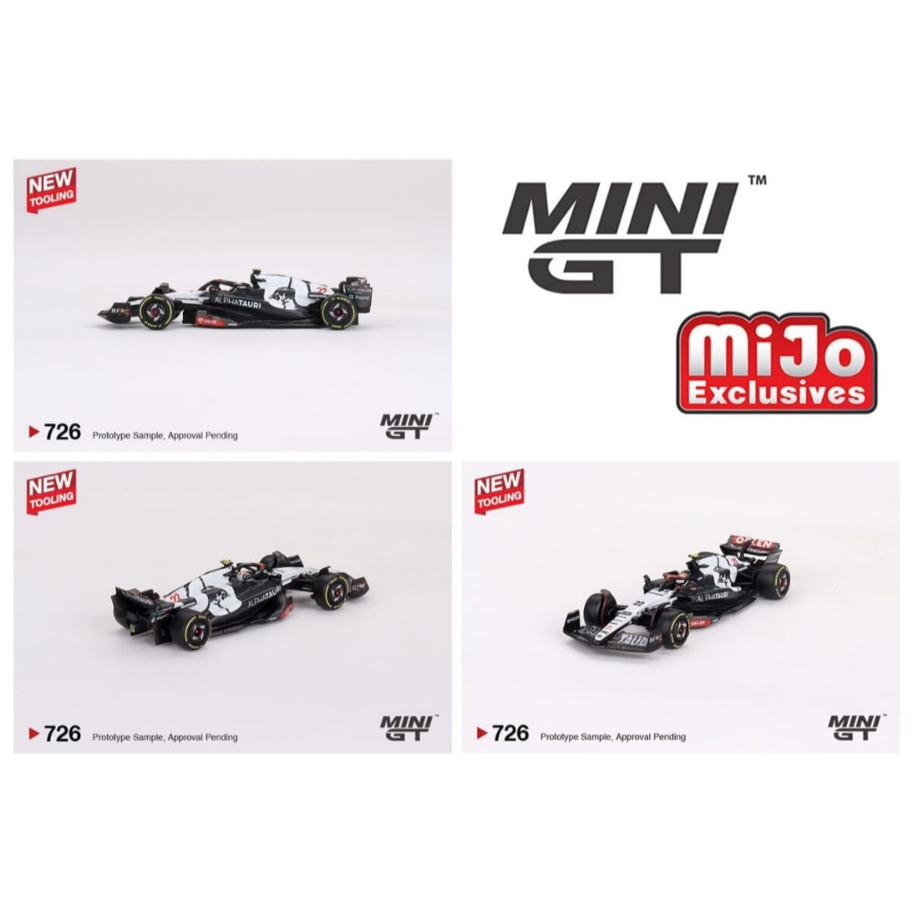 Mini GT 1: 64 MGT00726-MJ AlphaTauri AT04 #22 Yuki Tsunoda 2023 F1 2023 Úc GP MiJo Độc quyền