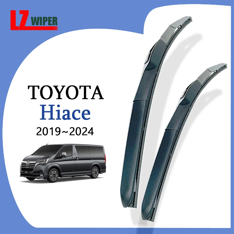 Bộ lưỡi gạt nước Toyota Hiace cho 2019 ~ 2024 Cần gạt nước cửa sổ ô tô Toyota Hiace
