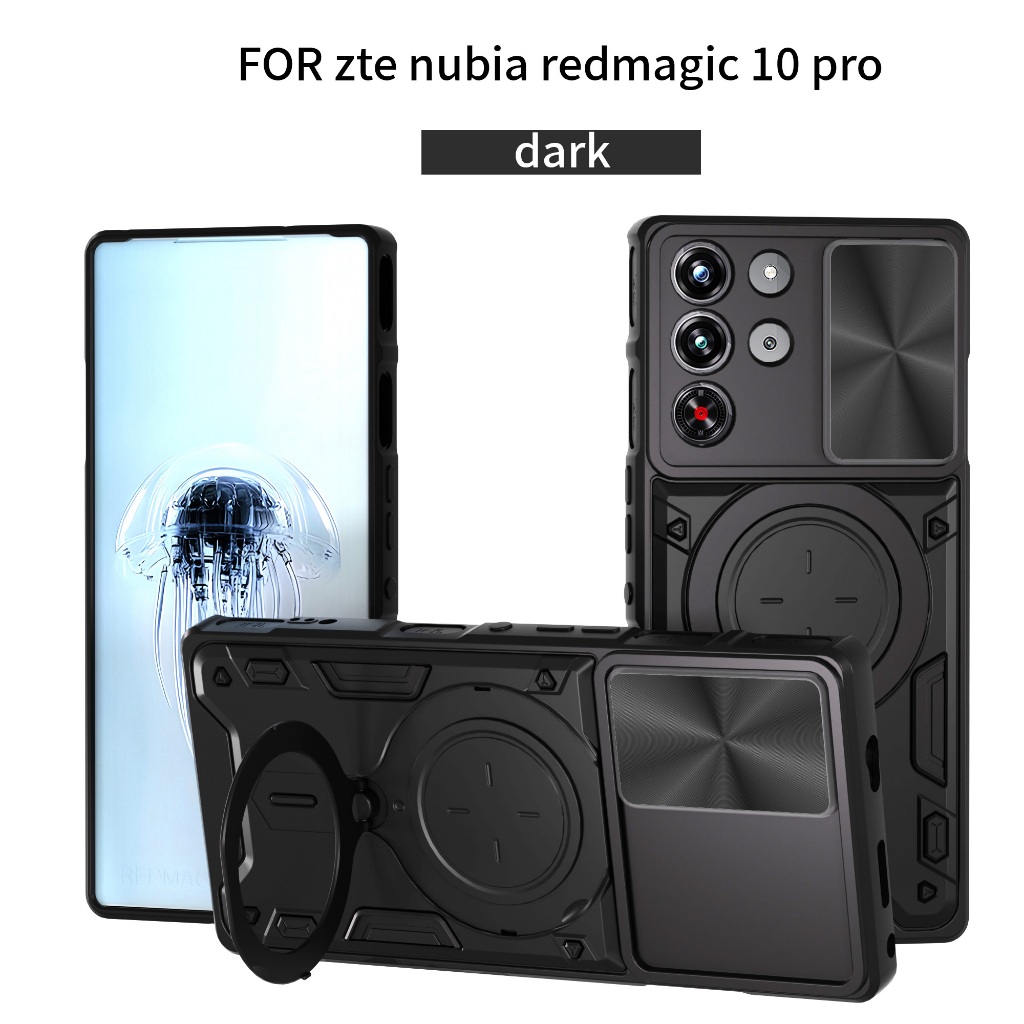 Vỏ cho ZTE nubia RedMagic 10 Pro + 10S Pro + 5G NX789J RedMagic10sPro + Vỏ điện thoại Camera trượt G