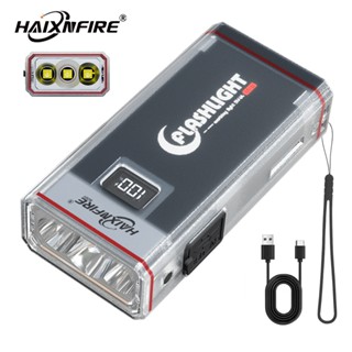  HaixnFire W201 Đèn khẩn cấp ngoài trời đèn pin LED sạc USB đèn cắm trại 3500 lumen đa năng 