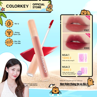 Son COLORKEY Watery Tint, Lì Mịn Nhẹ Môi, Không Dính, Lâu Trôi 1.8g