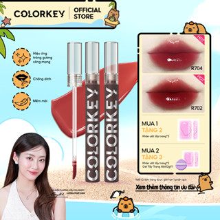 Son Bóng COLORKEY, Gương Bóng Căng Mọng, Lâu Trôi 1.7g