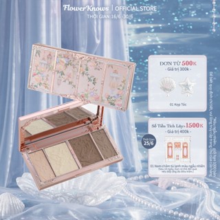 Flower Knows Butterfly Cloud Collar Collection Phấn Bắt Sáng 16g