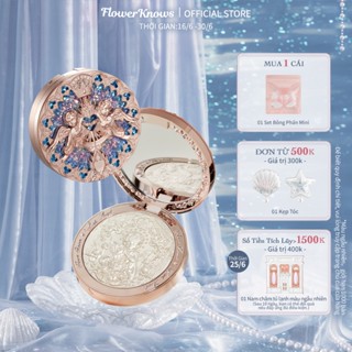 Phấn bắt sáng dập nổi FLOWER KNOWS bộ sưu tập Little Angel 8g