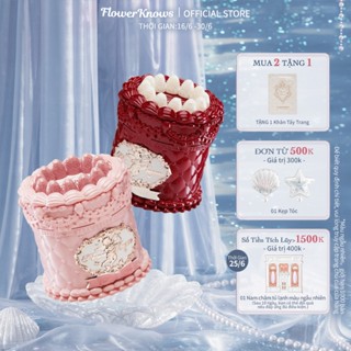 Son Kem Lì Flower Knows Strawberry Cupid Collection Son Bùn Nhung 5ml