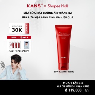  Kans Sữa Rửa Mặt Dưỡng Ẩm Trắng Da Sữa Rửa Mặt Lành Tính Và Hiệu Quả Cho Mọi Loại Da 100ml 