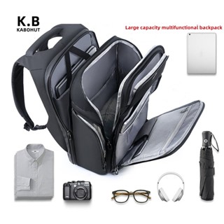 Balo đựng laptop Kabohut Túi đựng Laptop 17 Inch Túi du lịch dung tích lớn chống nước có cổng sạc USB