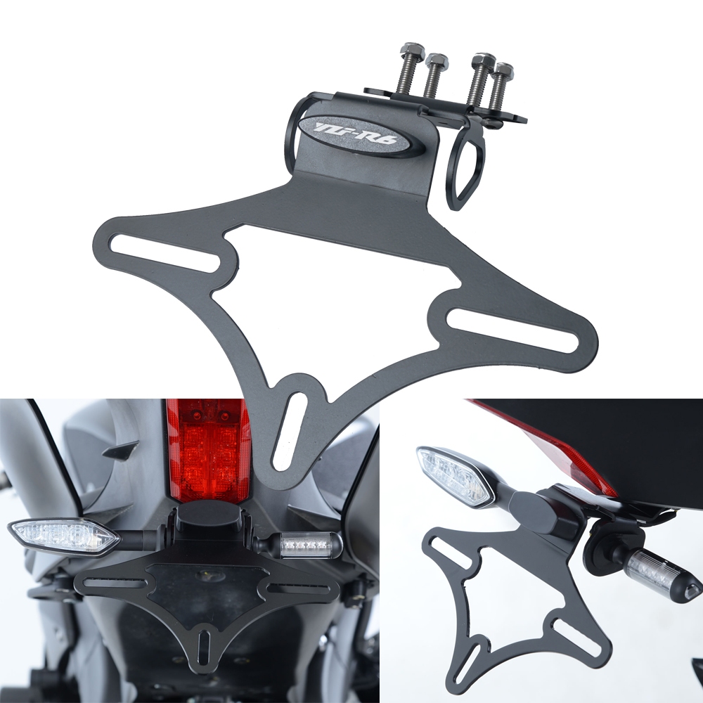 Xe Máy Biển Số Giá Đỡ Đuôi Tidy Cho Yamaha R6 YZF-R6 2017-2024