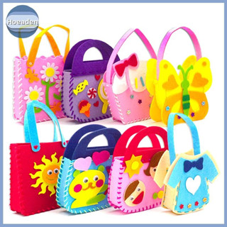 Hoeaden 8 Cái Bộ May Trẻ Em DIY Cảm Thấy May Bộ Dụng Cụ Giáo Dục Mầm Non Đồ Chơi Thủ Công Nỉ Với Kim An Toàn Cho Bé Trai Bé Gái Người Mới Bắt Đầu VN