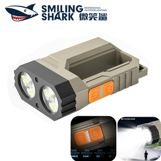 SMILING SHARK SD5358 Đèn pin Mini LED * 8 Mode Đèn làm việc Type-C Sạc màn hình điện Chiếu sáng ngoại trời chống nước