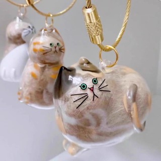 móc khoá đựng lông mèo Hộp bảo quản tóc mèo mặt dây chuyền gashapon mèo bảo quản tóc viên nang gashapon túi móc khóa