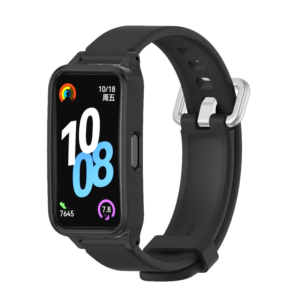 MIJOBS cho Huawei Band 10 9 8 Dây đeo thể thao Vỏ bảo vệ PC Dây đeo đồng hồ chống nước cho Huawei Ba