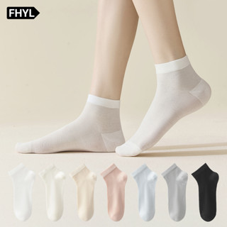 【Hà Nội FHYL 3/5 Đôi Mùa Hè Nữ Siêu Mỏng Tất Lụa Thoáng Khí Mắt Cá Chân Cho Nữ